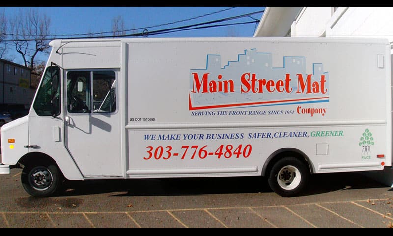 Main Street Mat vehicle graphics