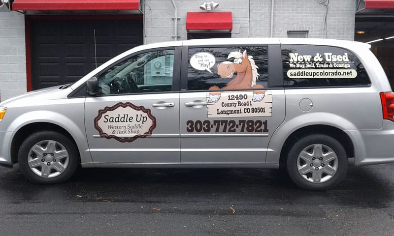 Saddle Up vehicle graphics