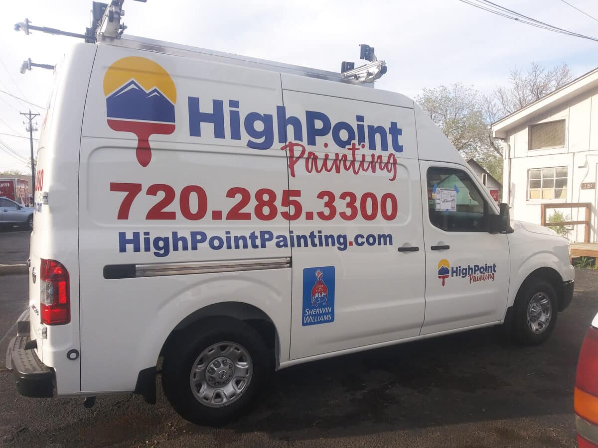 High Point Painting vehicle graphics